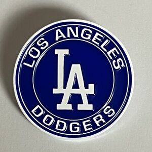 LA Dodgers Circle Hat Pin Pins Streetwear Bag Baseball Fitted Hats Blue White